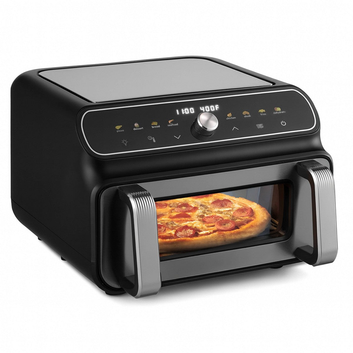 Elite Cuisine 11.5qt Digital Indoor Grill & Air Fryer Oven