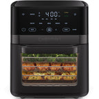 Chefman 14-Quart Multifunctional Air Fryer+ with 5 Cooking Functions – Black