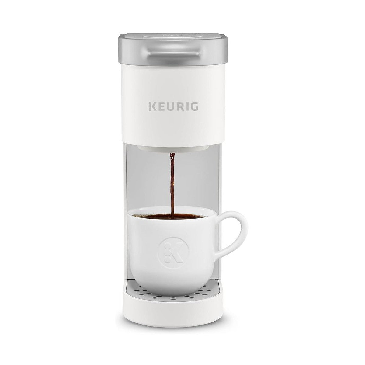 Keurig K-Mini Single-Serve K-Cup Pod Coffee Maker, Warm Stone