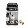 De'Longhi Magnifica Evo with LatteCrema System - ECAM29084SB: 15 Bars, Milk Frother, Grind & Brew, Silver, 60oz Capacity