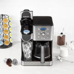 Cuisinart Coffee Center 2-in-1 Coffee Maker and Single-Serve Brewer Stainless Steel SS-16: Programmable, 12 Cup Capacity - Additional view