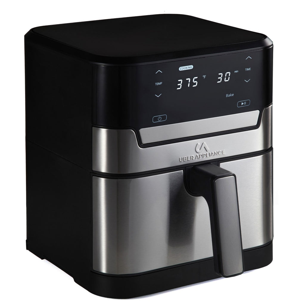 Uber Appliance 5qt 8-function digital touch screen Air fryer XL Premium - Stainless Steel - Additional view