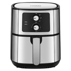 Cosmo COS-58AFAKSS 5.8 Quart Electric Hot Air Fryer with Temperature Control, Timer, Non-Stick Frying Tray, 1400W