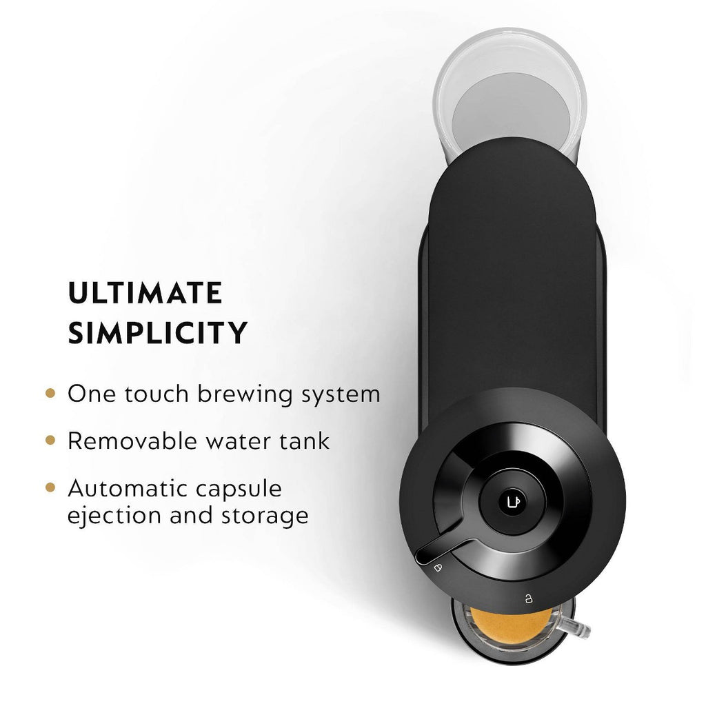 Nespresso Vertuo Next Coffee and Espresso Machine with Aeroccino Milk Frother Black Matte - Additional view