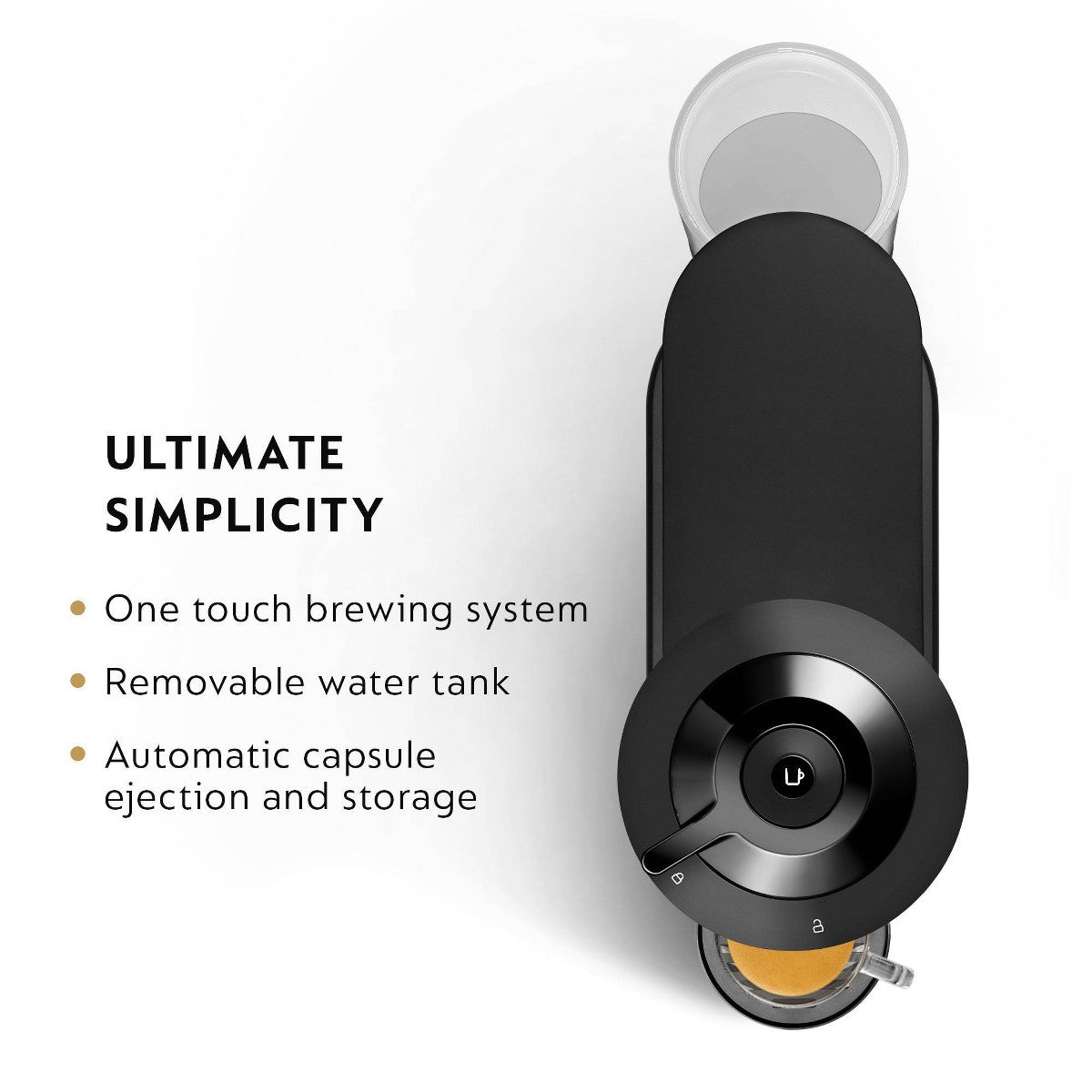 Nespresso Vertuo Next Coffee and Espresso Machine with Aeroccino Milk Frother Black Matte - Additional view
