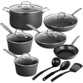 Granitestone Armor Max 14-Pc Ultra Durable Nonstick Cookware Set with Utensils