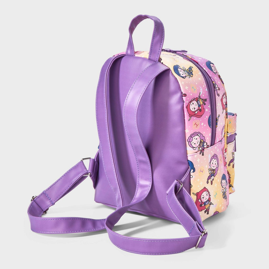 KPop Demon Hunters Mini Backpack - Pink/Purple - Additional view