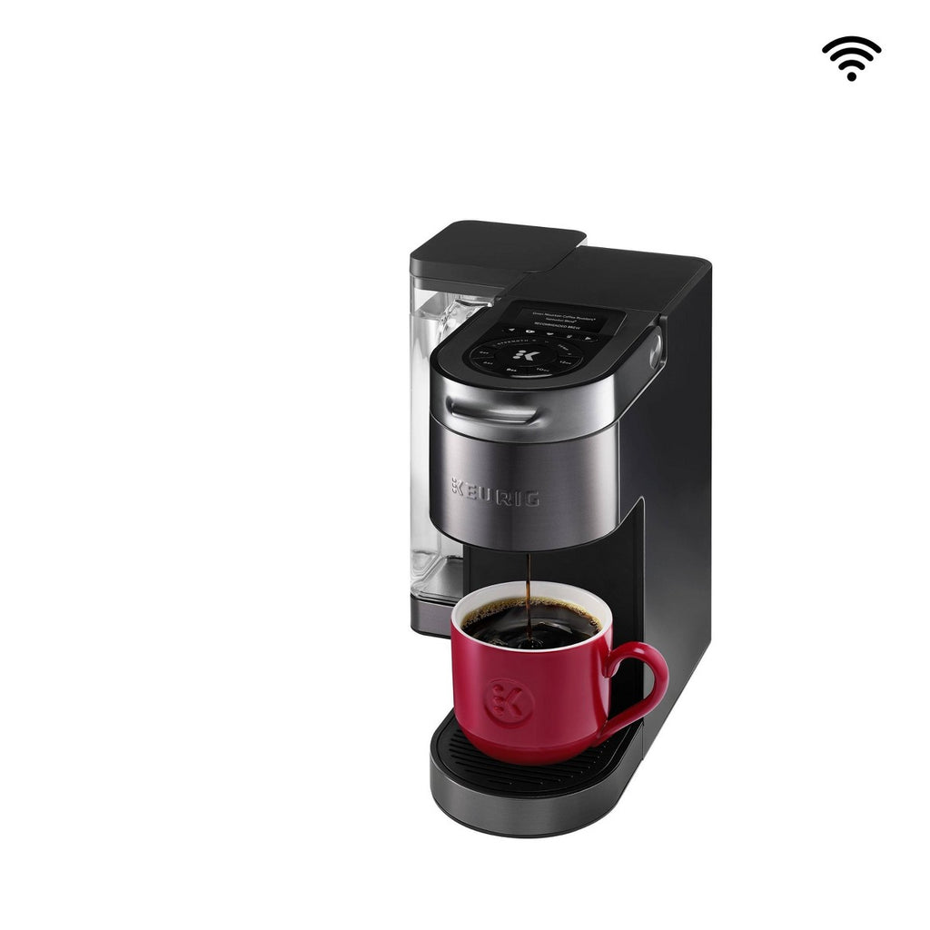Keurig K-Supreme Plus SMART Single-Serve Coffee Maker with WiFi Compatibility and 5 Brew Sizes - Black: Stainless Steel, 78 oz Capacity - Additional view