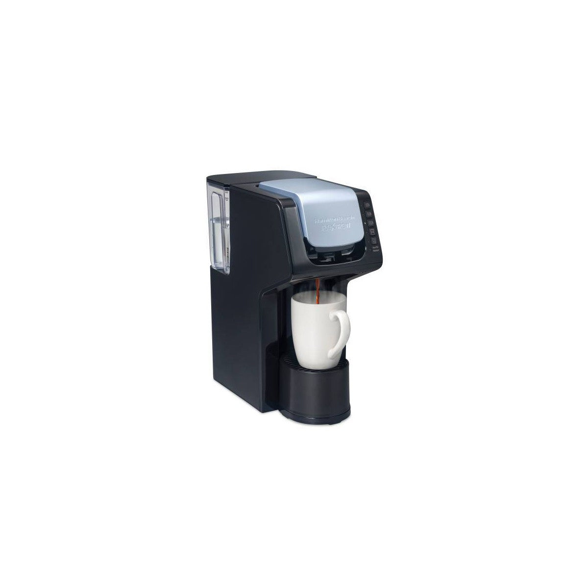 Hamilton Beach Flexbrew Single-Serve Hot/Iced Coffee Maker 49921: Cup & Ground Coffee, 14 oz, Black, Electric