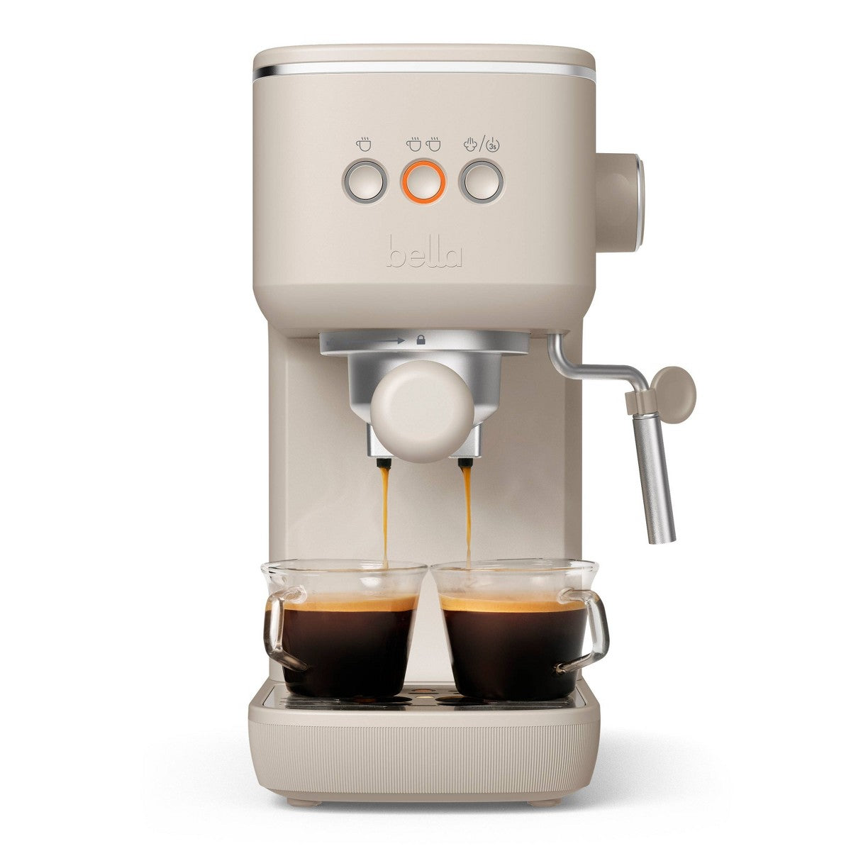 bella Housewares JOLT 20 Bar Slim Espresso Maker Oatmilk