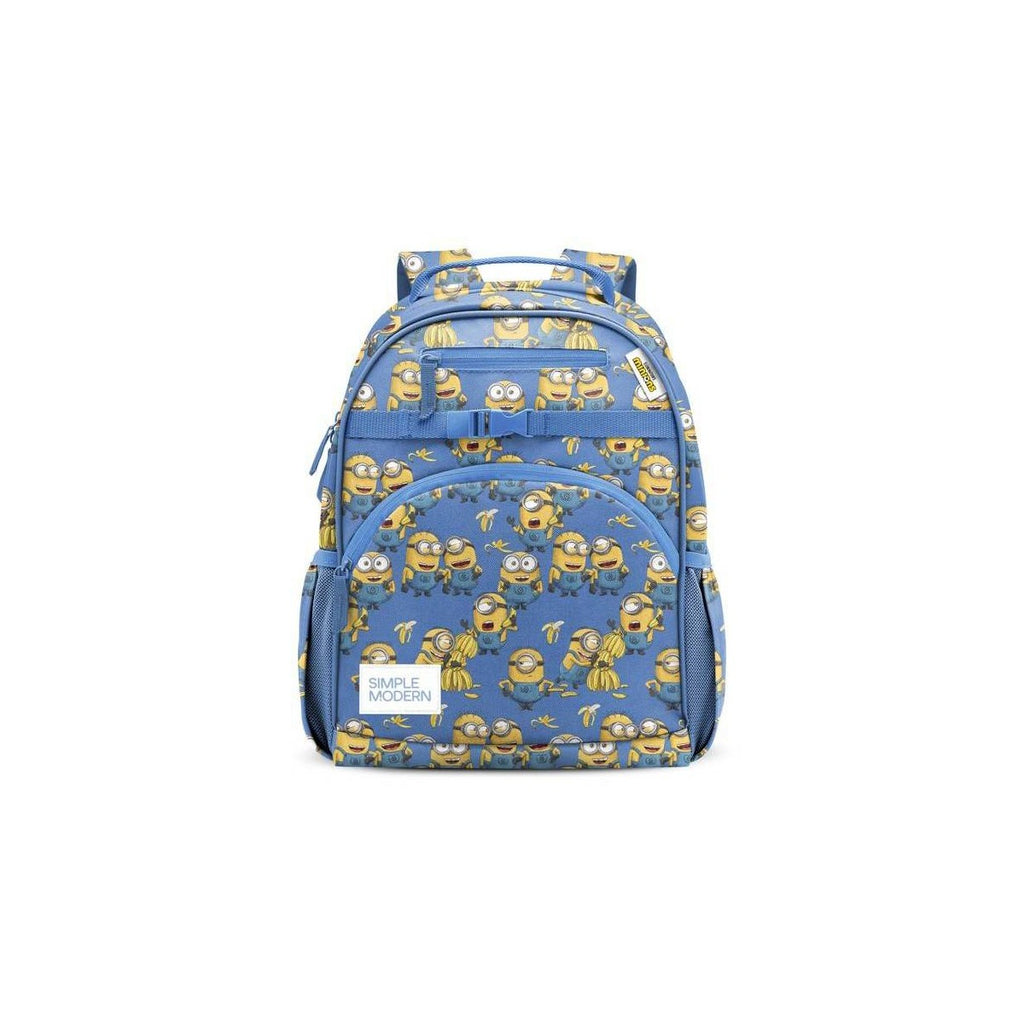 Simple Modern Kids' 12L Fletcher Backpack - Minions Unite: Water-Resistant Woven Polyester