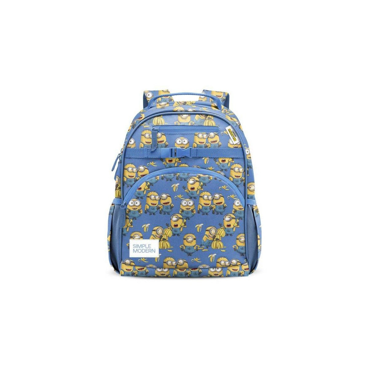 Simple Modern Kids' 12L Fletcher Backpack - Minions Unite: Water-Resistant Woven Polyester