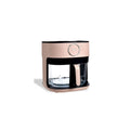 COOK WITH COLOR Air Fryer, 5.5Qt Glass Air Fryer, 1400W, 8 Presets, Adjustable Temperature, Blush