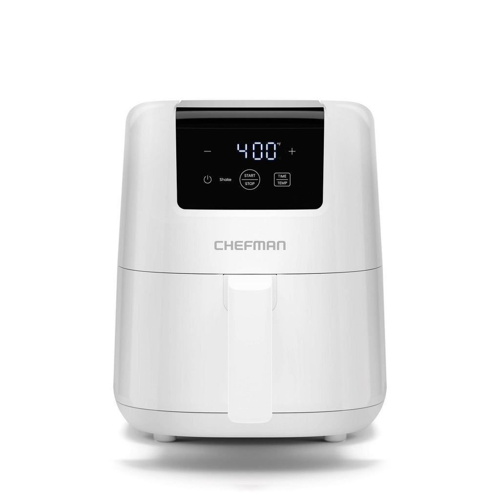 Chefman 2qt TurboFry Touch Digital Air Fryer White: 900W, Dishwasher-Safe Parts, 1-Year Warranty, 6lb Capacity - Additional view
