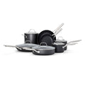 Calphalon 12pc Hard Anodized Aluminum Nonstick Cookware Set: Oven-Safe, Dishwasher-Safe, Gas & Electric Compatible