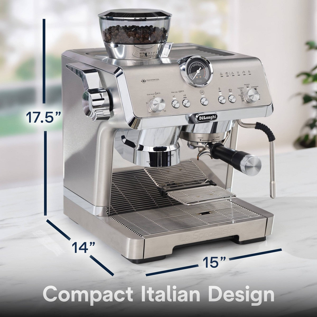DeLonghi La Specialista Opera Espresso Machine with Cold Brew - Additional view