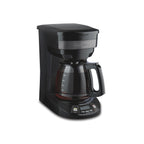Hamilton Beach Black Stainless Coffee Maker 12 cup black 46293J