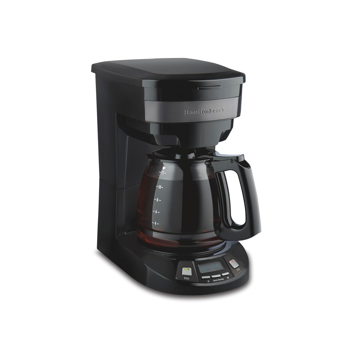 Hamilton Beach Black Stainless Coffee Maker 12 cup black 46293J