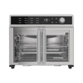 BLACK+DECKER Crisp 'N Bake French Door Air Fryer Oven, TO62D5-1SD, 12 Cook Functions, 60-minute Timer, Air Fry with Convection Tech & Compact Design