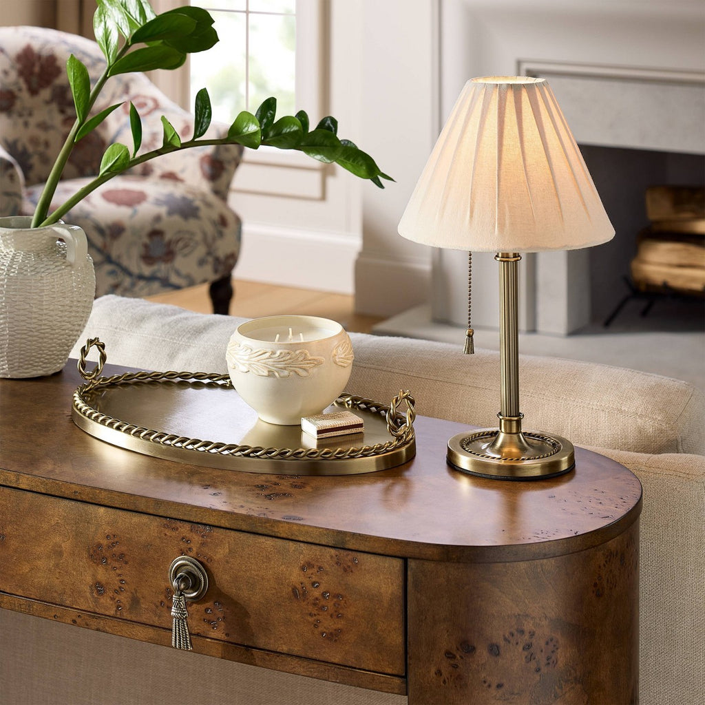 Fluted Brass Table Lamp - Threshold™ designed with Studio McGee - Additional view