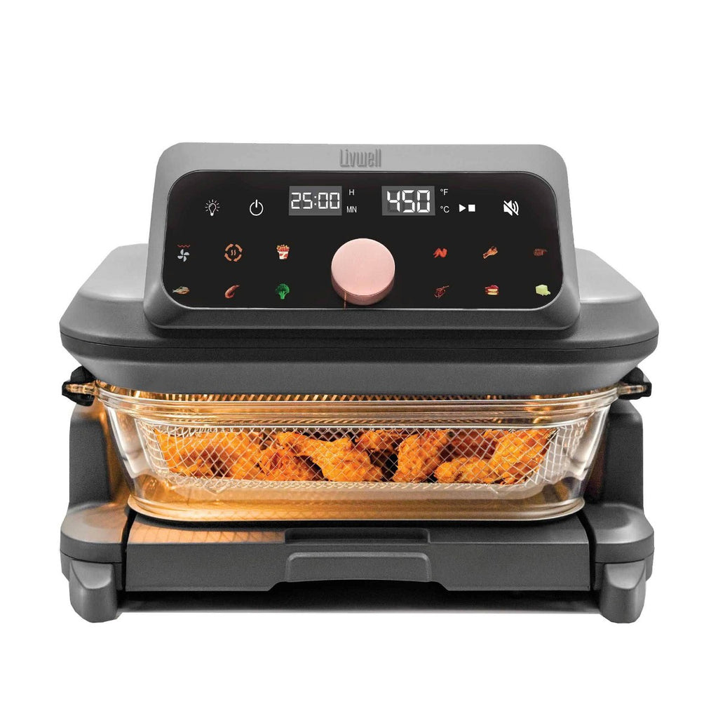 Livwell Smart Touch Glass Air Fryer