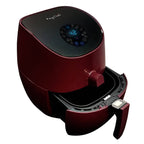 MegaChef 3.5qt Airfryer/Multicooker with 7 Pre-programmed Settings - Red