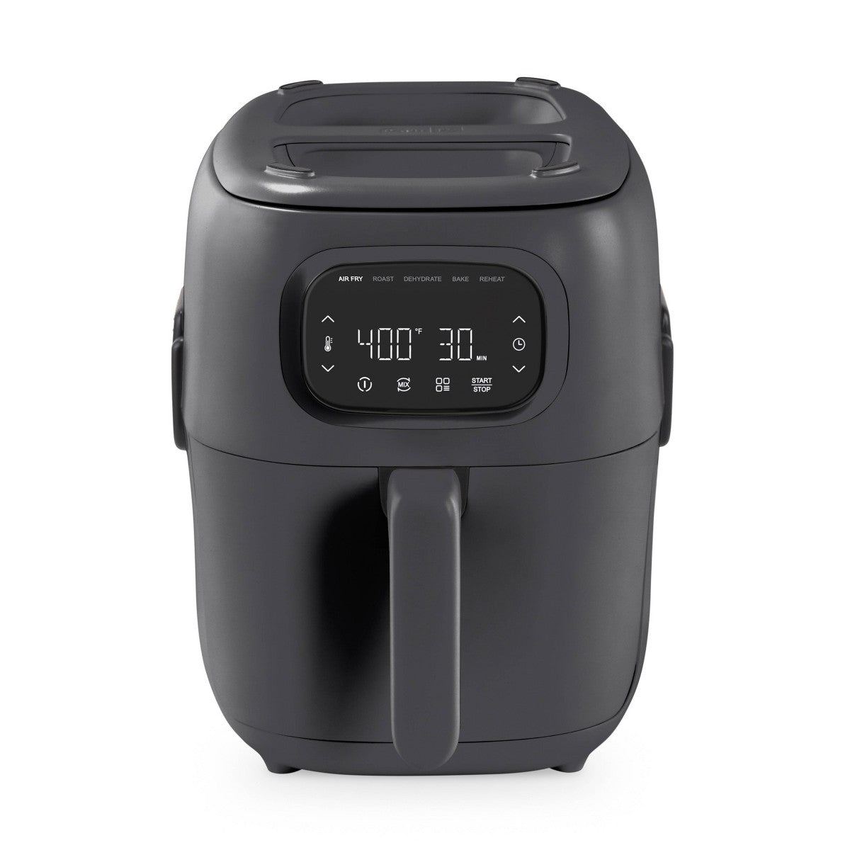 Dash 7qt Flip and Fry Digital 2-in-1 Grill + Air Fryer Graphite - Additional view