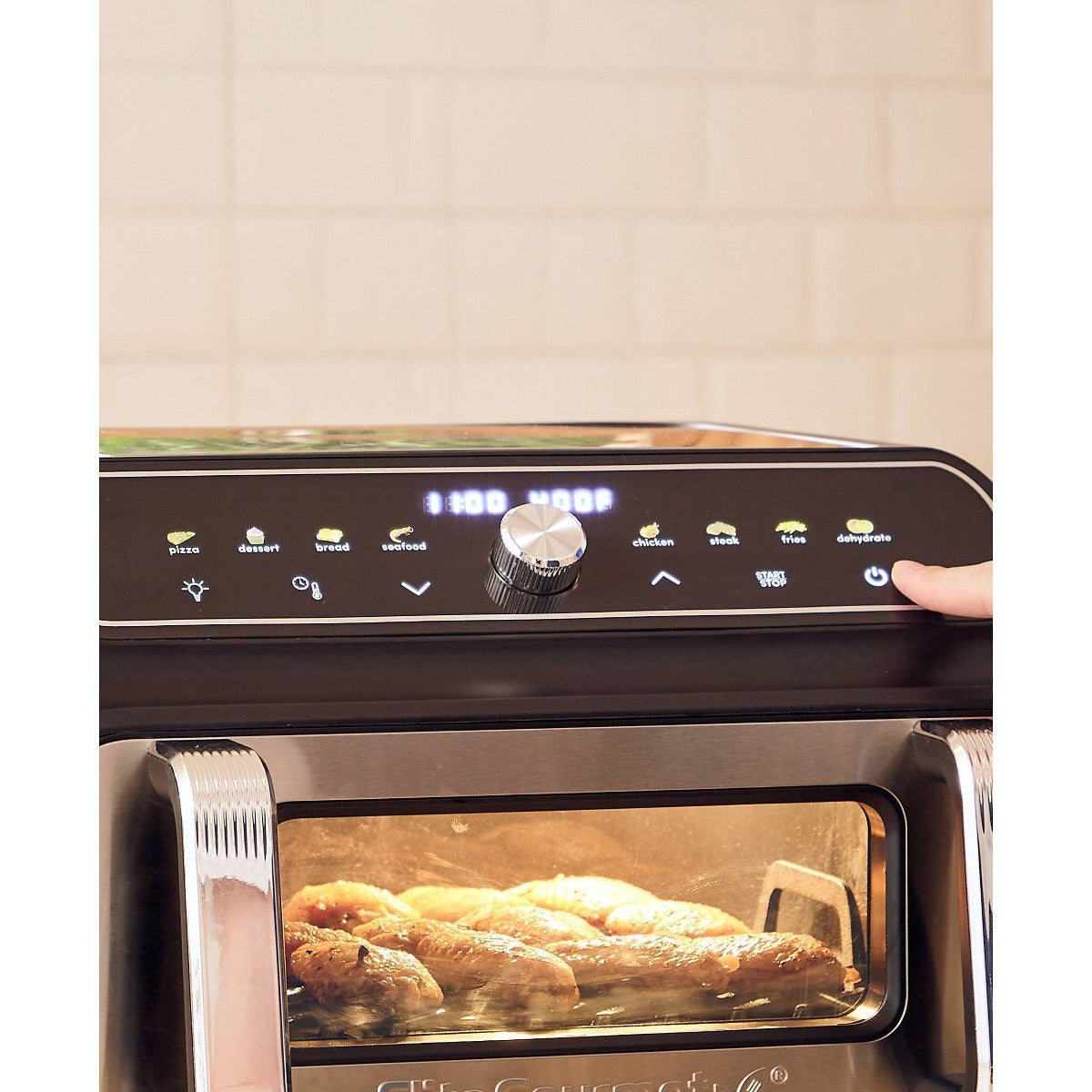 Elite Cuisine 11.5qt Digital Indoor Grill & Air Fryer Oven - Additional view