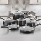 Cuisinart Ceramica XT 11pc Non-Stick Cookware Set - 54C-11BK: Black, Gas & Electric Compatible, Lifetime Warranty - Additional view