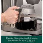 Cafe Specialty Drip Coffee Maker Glass Carafe Stainless Steel - Additional view