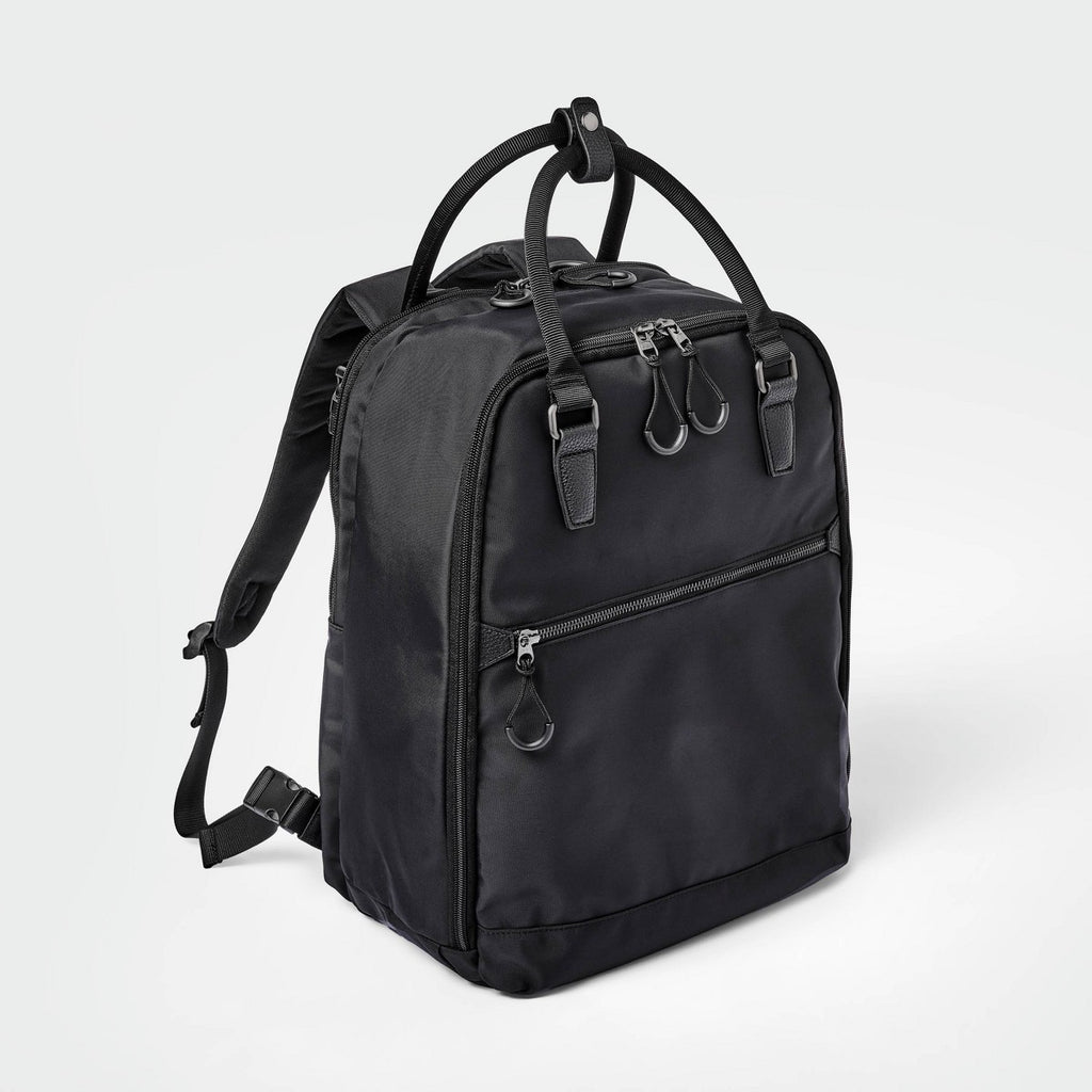 Signature 16" Commuter Adaptive Backpack Black - Open Story™: RFID Blocking, College Suitable - Additional view