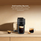 Nespresso Vertuo Pop+ Coffee and Espresso Maker by De'Longhi Liquorice Black: Nespresso Machine with 12 Pods, Auto Shut-Off - Additional view