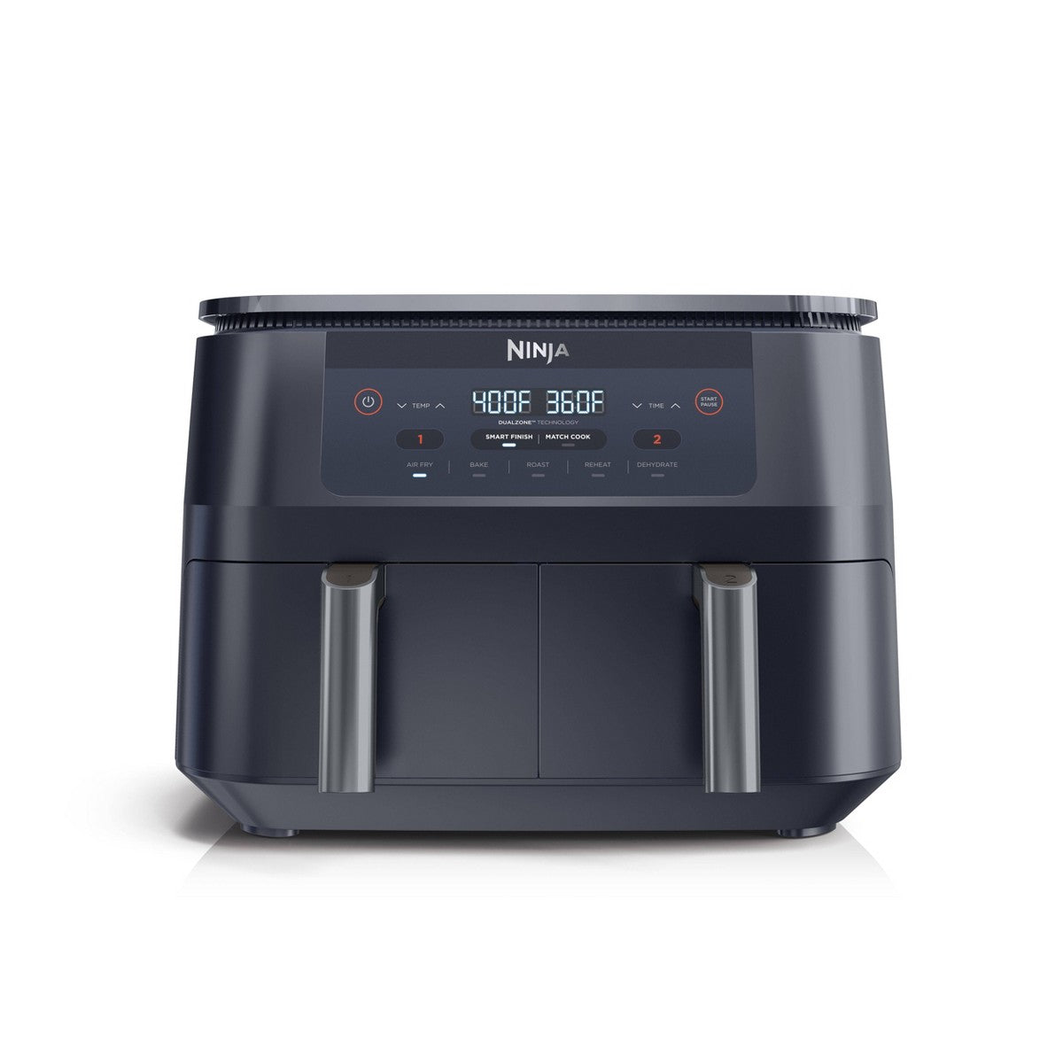 Ninja Foodi 6qt 2 Basket Air Fryer Gray DZ090GY