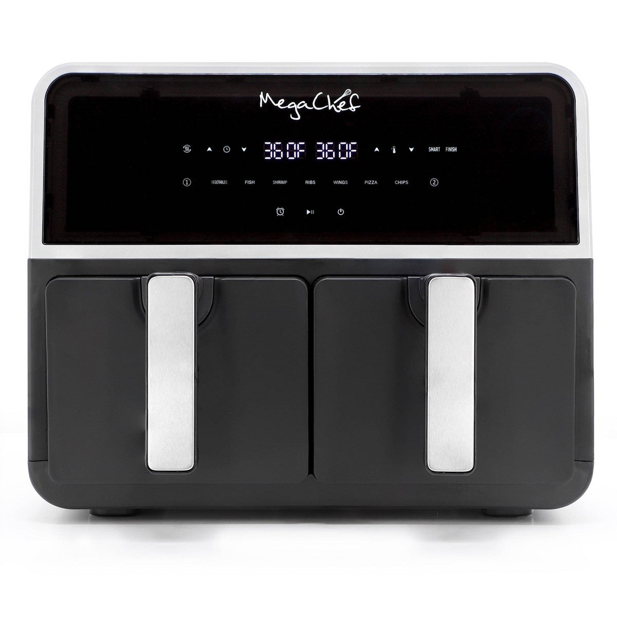 MegaChef Dual 4.5L Digital Electric Air Fryer - Additional view