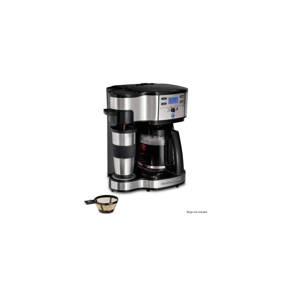 Hamilton Beach 12 Cup & Single Cup Program Coffee Maker - 49980Z